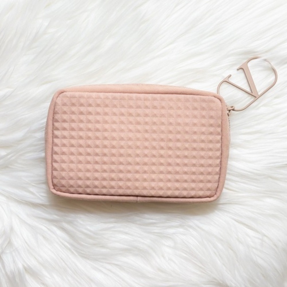 Valentino Pink / beige Clutch